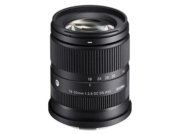 Sigma 18-50 mm F2.8 DC DN, standardobjektiv, 13/10, L-fatning, autofokus