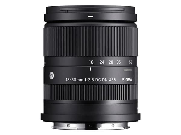 Sigma 18-50 mm F2.8 DC DN, standardobjektiv, 13/10, L-fatning, autofokus