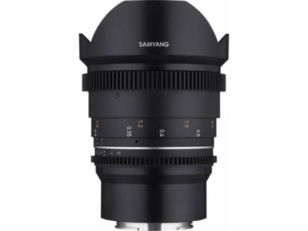 Samyang VDSLR 14mm T3.1 MK2, 14/10, Canon EF musta