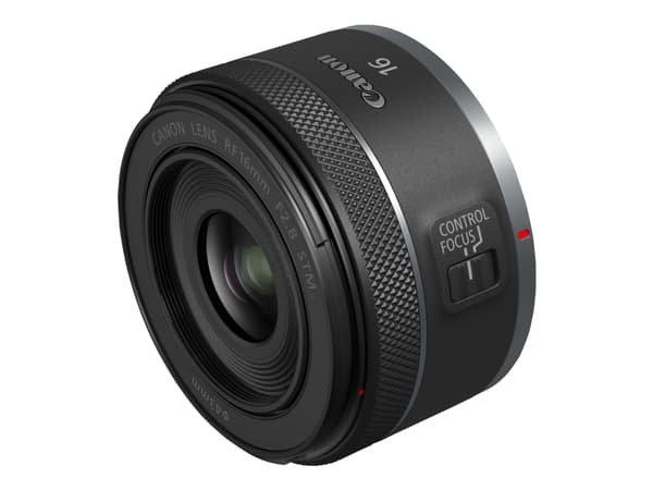 Canon RF - Vidvinkelobjektiv - 16 mm - f/2.8 STM - Canon RF - for EOS RF Mount Sort