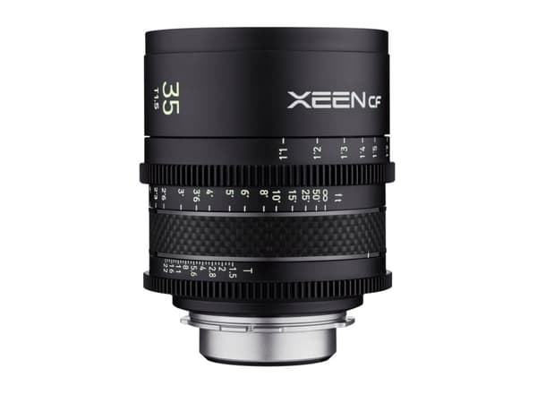 Samyang CFX35-C, kinoobjektiver, Canon EF