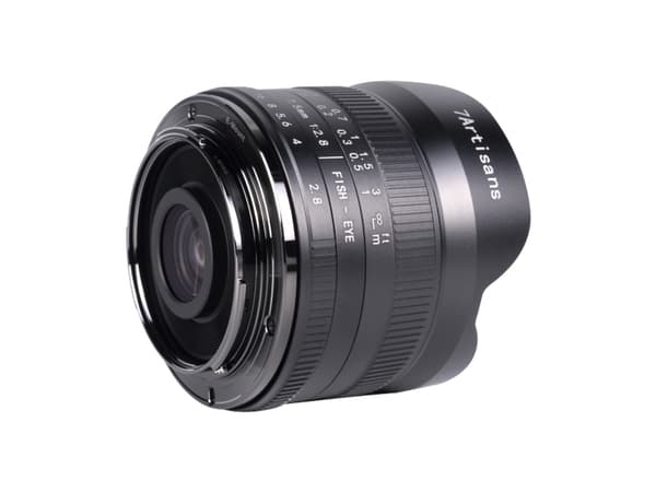 7Artisans 7.5mm F2.8 Mark II, Laajakalansilmäobjektiivi, 11/9, Nikon Z