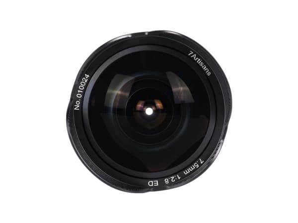 7Artisans 7.5mm F2.8 Mark II, Laajakalansilmäobjektiivi, 11/9, Nikon Z