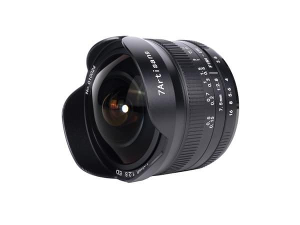 7Artisans 7.5mm F2.8 Mark II, Laajakalansilmäobjektiivi, 11/9, Nikon Z