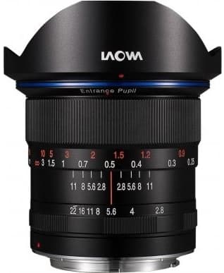 LAOWA Venus Optics D-Dreamer 12mm f/2.8 Zero-D-objektiv for Canon RF Sort