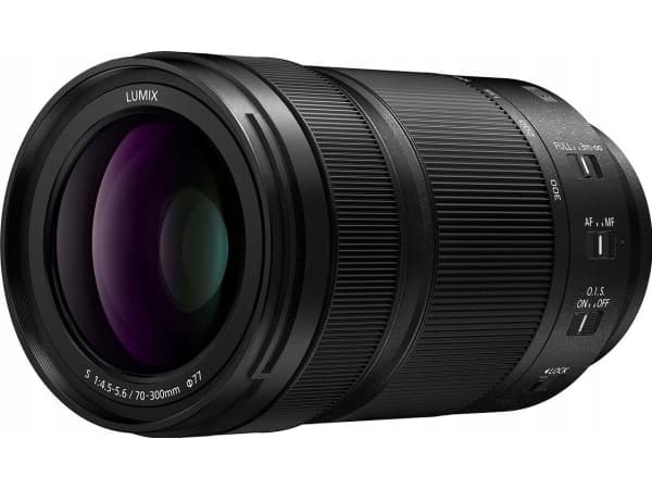 Panasonic S-R70300E, Teleobjektiv, 17/11, 70-300 mm, Billedstabilisator, Leica L Sort