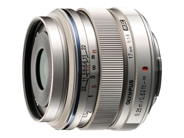 Olympus M.Zuiko Digital - Vidvinkelobjektiv - 17 mm - f/1.8 - Micro Four Thirds - for OM-D E-M10 Mark IIIS; PEN E-PL5, E-PM2