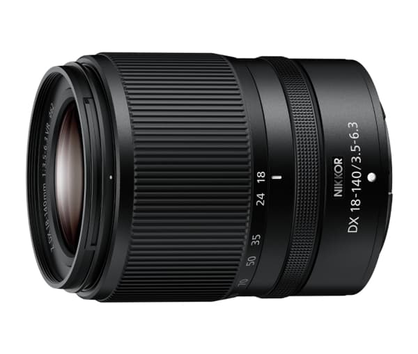 Nikon DX 18-140MM F/3.5-6.3 VR, vakio-objektiivi, 17/13, 18 - 140 mm, Nikon Z, automaattitarkennus