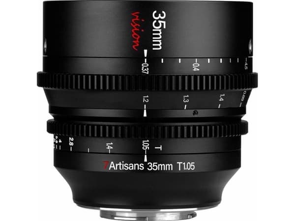 7Artisans Vision 35mm T1.05 M43 Micro 4/3 35mm F/16 APS-C objektiivi