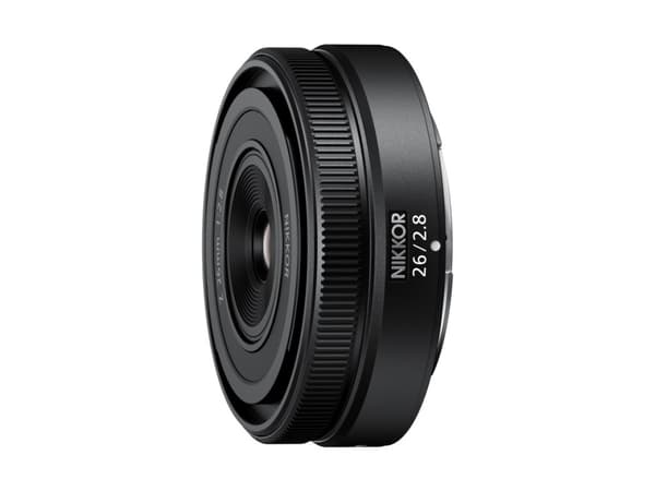 Nikon NIKKOR Z 26mm f/2.8, Laajakulmaobjektiivi, 8/6, Nikon Z, Automaattinen tarkennus musta
