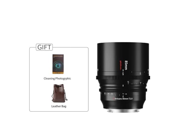 7Artisans 85mm T2.0 Canon RF, Filmobjektiv, 9/8, Canon RF