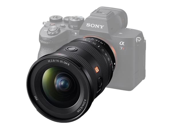 Sony G Master SEL1635GM2 - Zoomlins - 16 mm - 35 mm - f/2.8 GM II - Sony E-mount - för Cinema Line; a VLOGCAM; a1; a1 II; a6700; a7 IV; a7C; a7C II; Svart