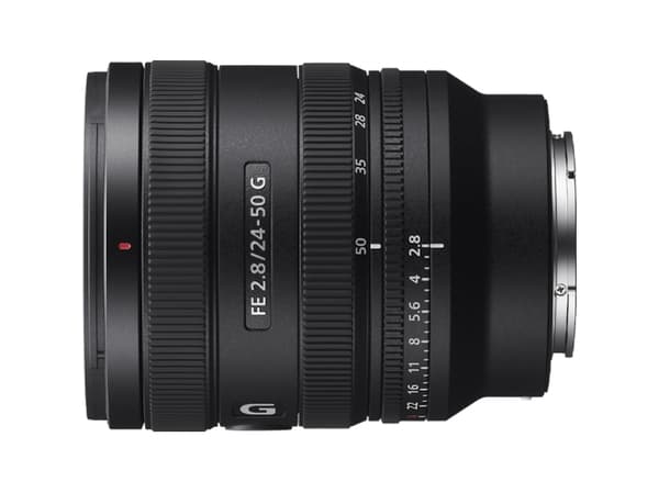 Sony SEL2450G - Zoom-linse - 24 mm - 50 mm - f/2.8 FE G - Sony E-mount - for Cinema Line; a VLOGCAM; a1; a1 II; a6700; a7 IV; a7C; a7C II; a7CR; a7R