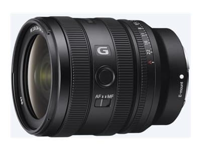 Sony SEL2450G - Zoomobjektiivi - 24 mm - 50 mm - f/2.8 FE G - Sony E-mount - Cinema Line; a VLOGCAM; a1; a6700; a7 IV; a7C; a7C II; a7CR; a7R V; a7s musta
