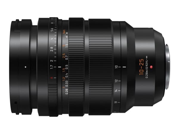 Leica DG Vario-Summilux - Zoomlins - 10 mm - 25 mm - f/1.7 ASPH. - Micro Four Thirds - för Lumix DC-BGH1; Lumix G DC-G100, G110, G90, GF10, GF90, GH5