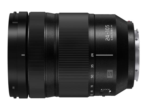 Panasonic Lumix S S-R24105 - Zoom-linse - 24 mm - 105 mm - f/4.0 Macro O.I.S. - L-Mount - for Leica SL2, SL2-S; Leica CL; Panasonic Lumix DC-BS1H, S1