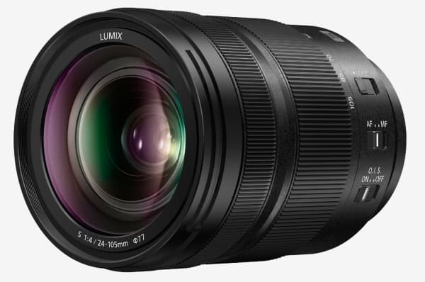 Panasonic Lumix S S-R24105 - Zoom-linse - 24 mm - 105 mm - f/4.0 Macro O.I.S. - L-Mount - for Leica SL2, SL2-S; Leica CL; Panasonic Lumix DC-BS1H, S1
