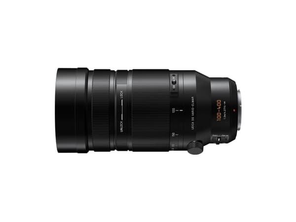 Panasonic Leica DG Vario-Elmar 100-400 mm / F4.0-6.3 II ASPH. / POWER O.I.S., Ultra-telezoomobjektiv, 20/13, 100 - 400 mm, Bildestabilisator, Micro F