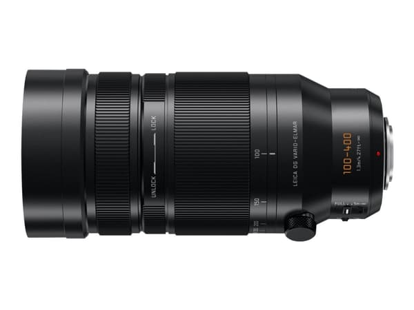 Leica DG Vario-Elmar H-RS100400 - Telefotozoomobjektiv - 100 mm - 400 mm - f/4.0-6.3 ASPH. - Micro Four Thirds - for Lumix DC-BGH1; Lumix G DC-G100,