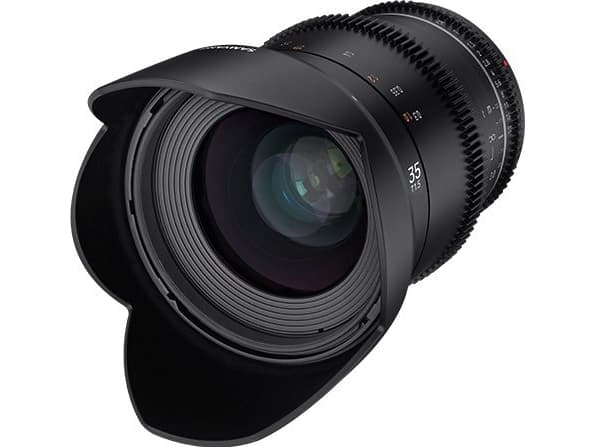 Samyang Samyang 35mm T1.5 VDSLR MK2 Fuji X-objektiv Sort