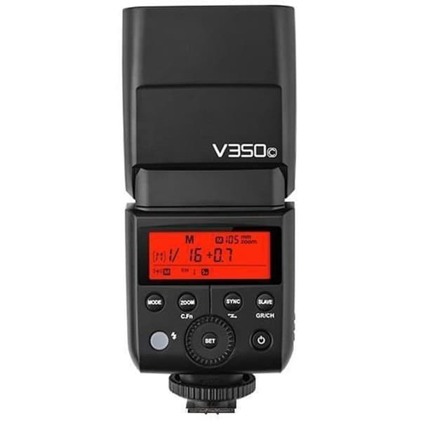 Flash kompakt - Godox - V350C - Svart - 1,7 s - Kompatibel med Canon