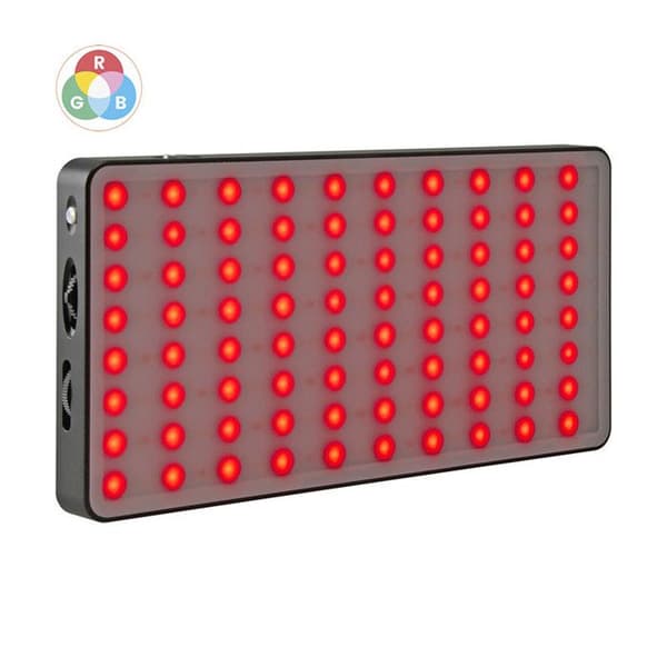 160 RGB LED-panel - JUPIO - Integrerat bärbart batteri - Aluminiumkropp
