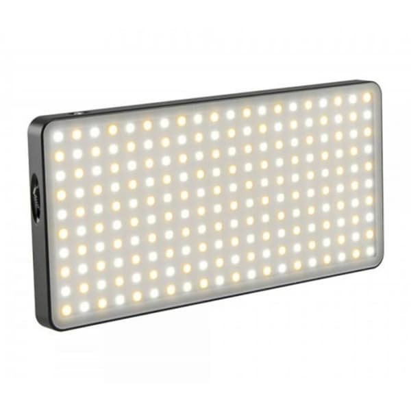 Bärbar LED-lampa och PowerBank - JUPIO - JPL200A - Kontinuerligt dimbar - Modifierbar temperatur - CRI &gt; 95 Svart