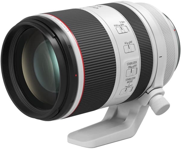 Canon RF 70-200mm F2.8L IS USM MILC/SLR Zoom teleobjektiv Svart, Hvit