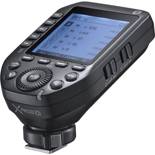 Fjärrkontroll - GODOX - X-PRO II - Kompatibel med Olympus och Panasonic - Exponeringskontroll - Svart