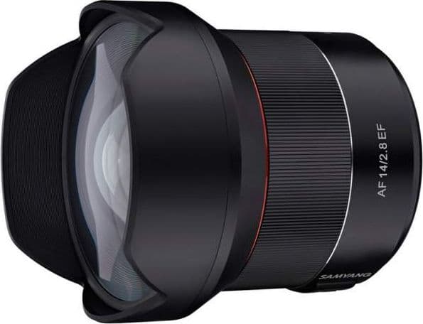 Samyang AF 14mm F2.8 EF, SLR, 15/10, Bred linne, 0,2 m, Canon EF, 2,8 - 22