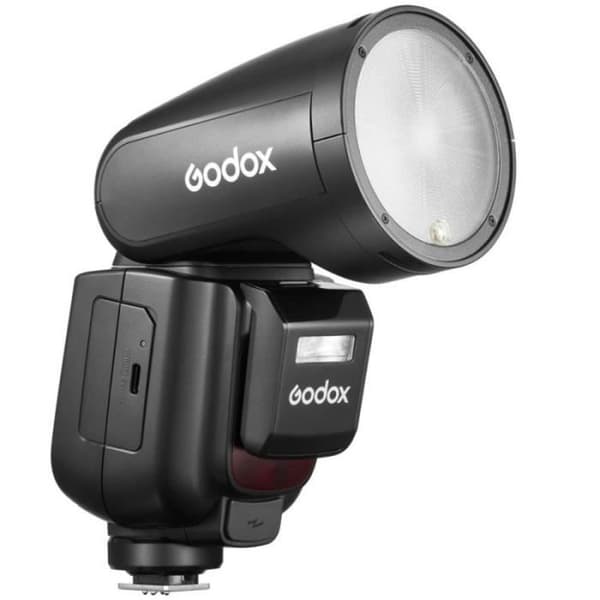 Godox blixt speedlite v1pro kompatibel med fuji