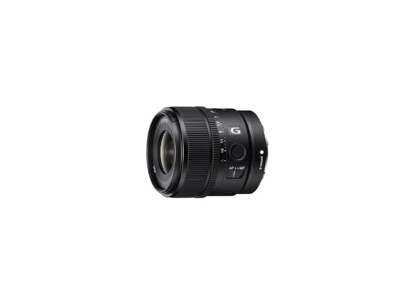 Sony SEL15F14G - Vidvinkelobjektiv - 15 mm - f/1.4 G - Sony E-mount - för Cinema Line; a VLOGCAM; a1; a1 II; a6700; a7 IV; a7C; a7C II; a7CR; a7R V;