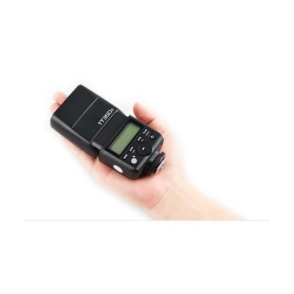 Flash TTL - Godox - TT350F - Svart - Kompatibel med Fujifilm - 36 m räckvidd