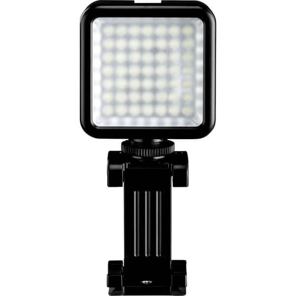 LED-blitzlampa - HAMA - 49 BD - 49 LED - Vit - Inbyggd blixt