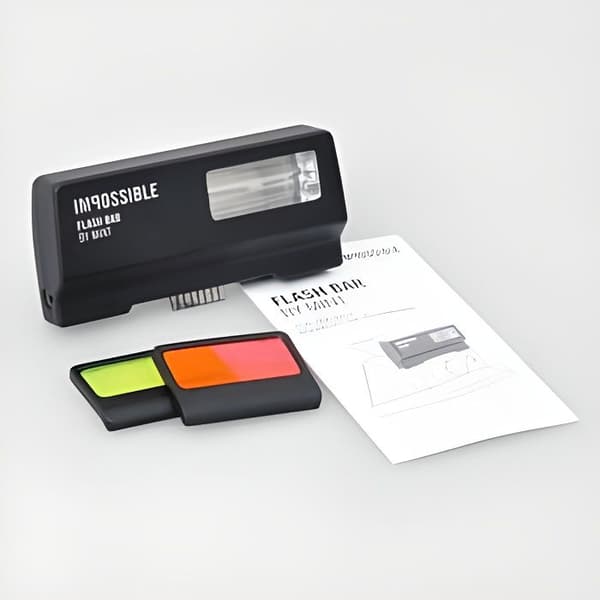 Återanvändbar blixt för Polaroid SX70 och Box Type 1000 - IMPOSSIBLE BY MINT - 2997