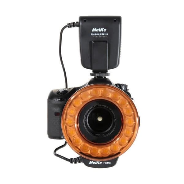Makro ringblixt ringljus för Canon EOS DSLR från Meike