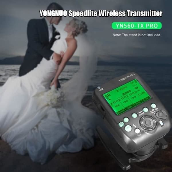 Flashtransmitter - YONGNUO - YN560-TX PRO - 2.4G - Kompatibel med Canon - 100 meters räckvidd