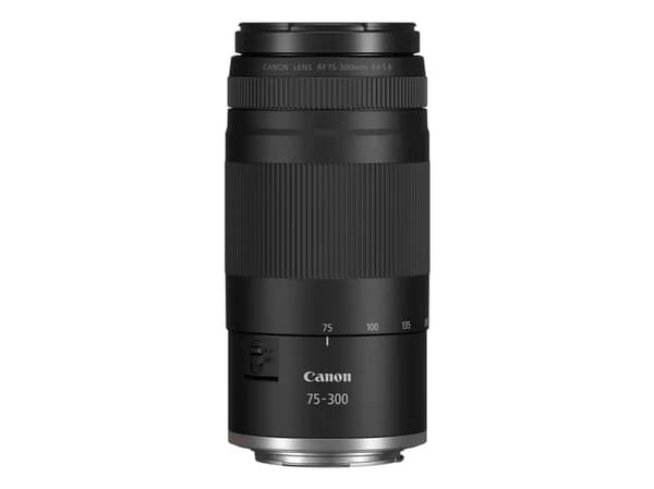 Canon RF 75-300mm F4-5.6 Sort
