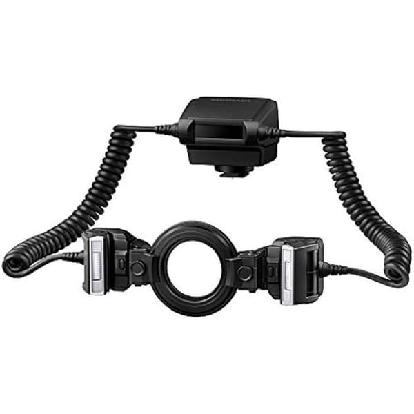 Flashmakro - OLYMPUS - STF-8 - Svart - Trådlös kontroll - Kompatibel med andra kameror