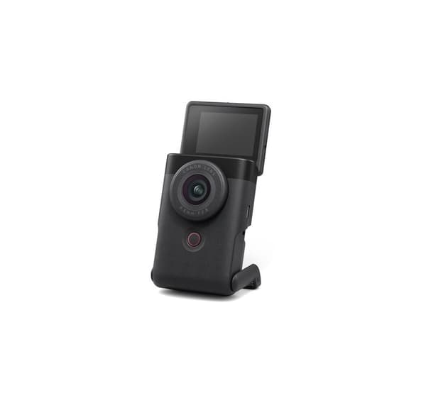 Canon Powershot V10 Vlogging Kit, musta