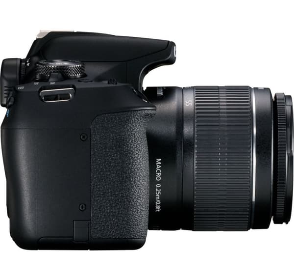 Canon EOS 2000D + 18-55mm III Kit, sort