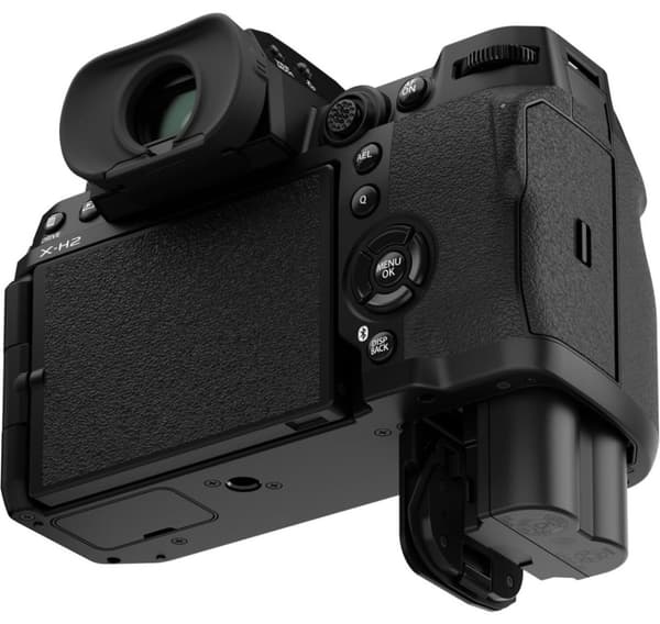 Fujifilm X-H2 runko, musta
