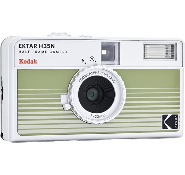Kodak Ektar H35N, randig grön