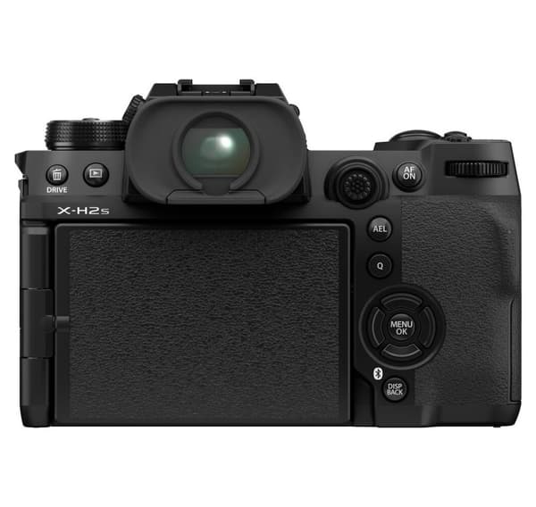 Fujifilm X-H2S runko, musta