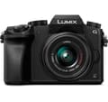 Miniatyrbild 1 av 11: Panasonic Lumix DMC-G7 + 14-42mm Kit, svart