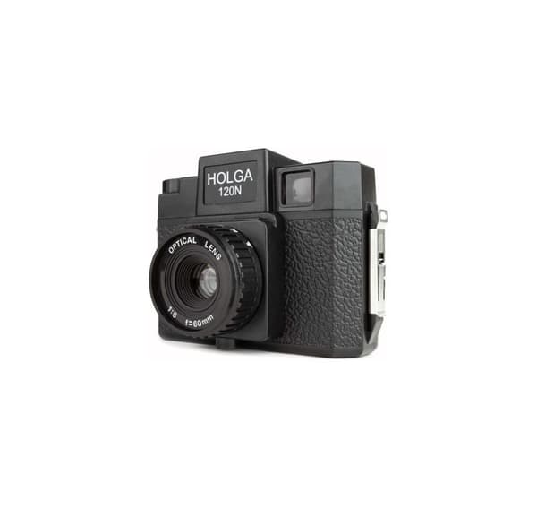Holga 120N, svart