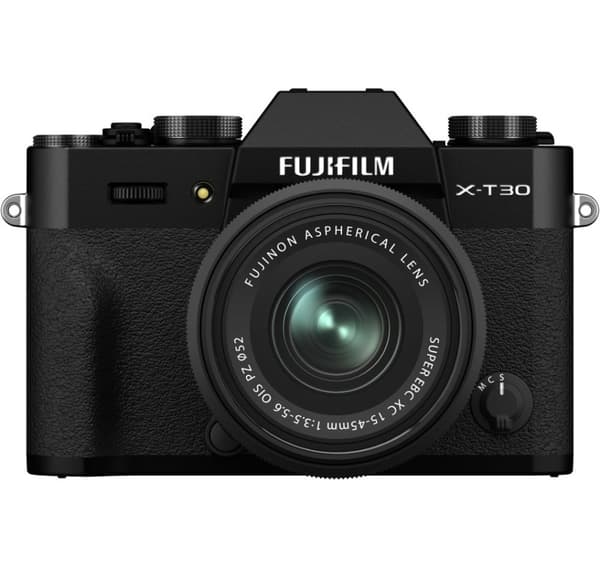 Fujifilm X-T30 II + 15-45mm Kit, musta
