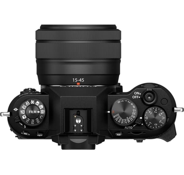 Fujifilm X-T50 + 15-45mm, sort
