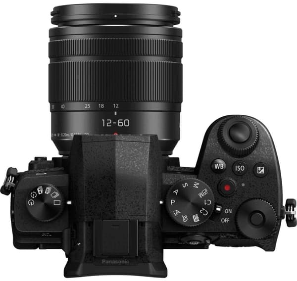 Panasonic Lumix DC-G90 + 12-60mm Kit, svart