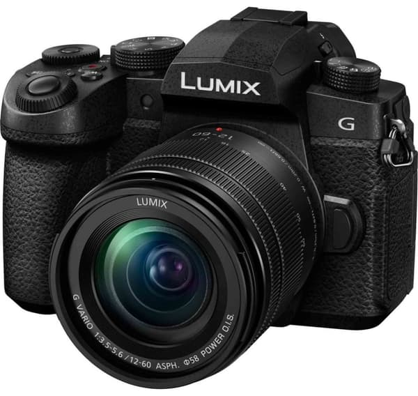 Panasonic Lumix DC-G90 + 12-60mm Kit, svart